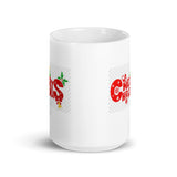 Merry Christmas White Glossy Mug Great Gift for the Hoildays
