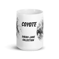 Sarah-Jane Collection Coyote White Glossy Mug