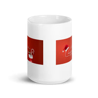 Holiday Merry Christmas White Glossy Mug