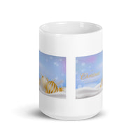 Merry Christmas and Happy New Year White Glossy Mug
