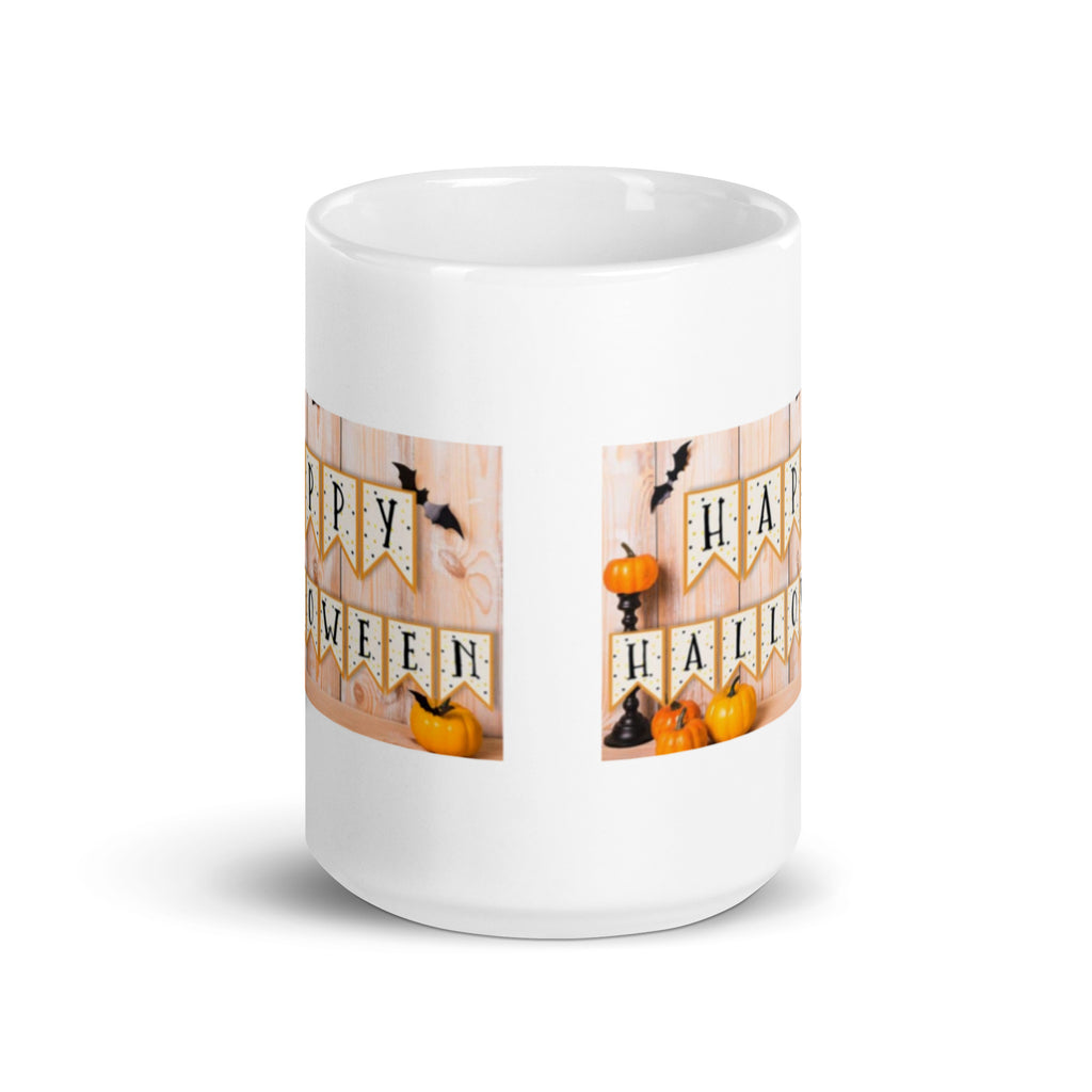 Happy Halloween White Glossy Mug