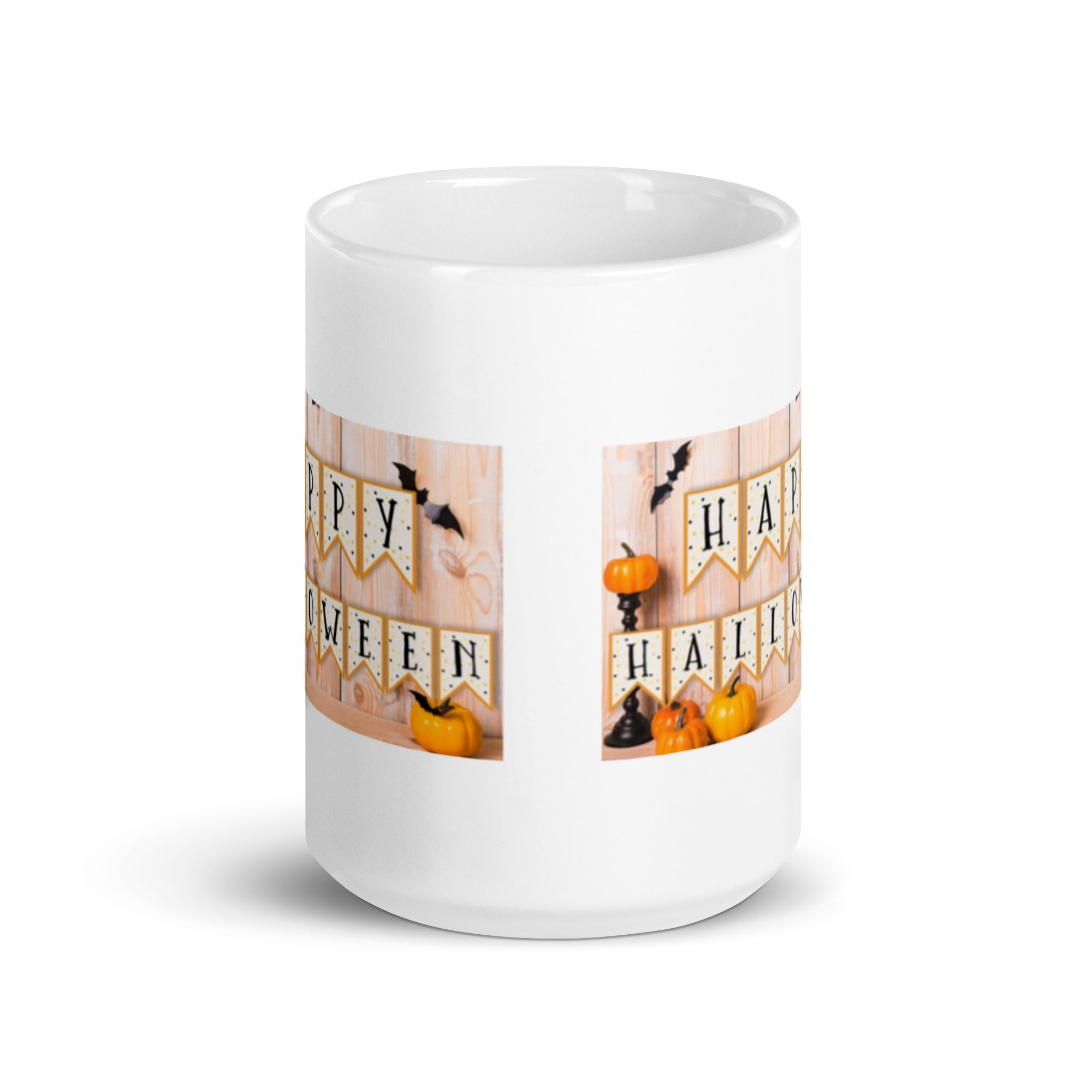 Happy Halloween White Glossy Mug