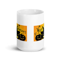 Happy Halloween White Glossy Mug