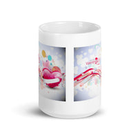 Happy Valentine Day White Glossy Mug