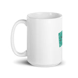 Seasons Greetings White Glossy Mug