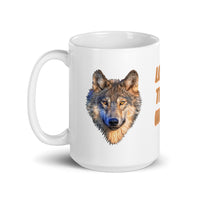 Love the Wolf White Glossy Mug