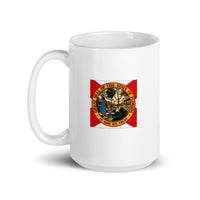 State of Florida Flag White Glossy Mug