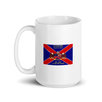 Alabama State Flag White Glossy Mug