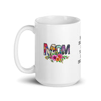 Mothers Day Best Mom Ever White Glossy Mug
