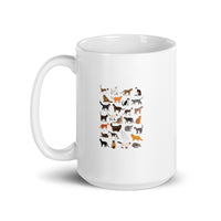 Cats White Glossy Mug