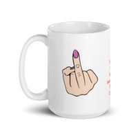 International Finger of Love White Glossy Mug