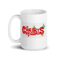 Merry Christmas White Glossy Mug Great Gift for the Hoildays