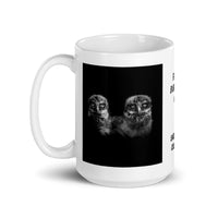 Florida Burrowing Owls White Glossy Mug