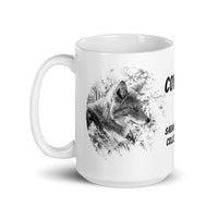 Sarah-Jane Collection Coyote White Glossy Mug