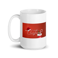 Holiday Merry Christmas White Glossy Mug