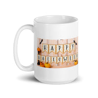 Happy Halloween White Glossy Mug