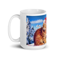 Wishing You a Joyous Holiday Season White Glossy Mug Great Gift!