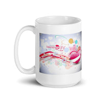 Happy Valentine Day White Glossy Mug