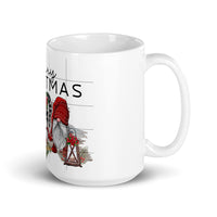 Merry Christmas White Glossy Coffee Mug