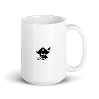 Pirate Design White Glossy Mug