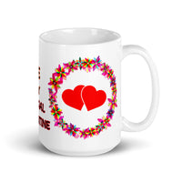 Be My Special Valentine White Glossy Mug