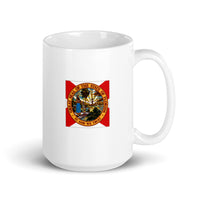 State of Florida Flag White Glossy Mug
