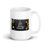 We Wish You a Merry Christmas White Glossy Mug