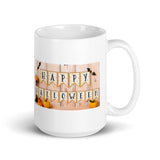 Happy Halloween White Glossy Mug