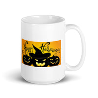 Happy Halloween White Glossy Mug