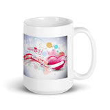 Happy Valentine Day White Glossy Mug