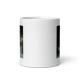 Adorable Kitten White Glossy Mug