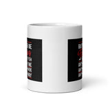 I Rather Be Fishing White Glossy Mug