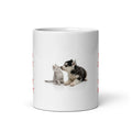 Love at First Sight Design White Glossy Mug