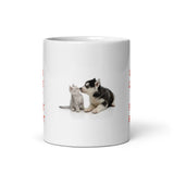 Love at First Sight Design White Glossy Mug