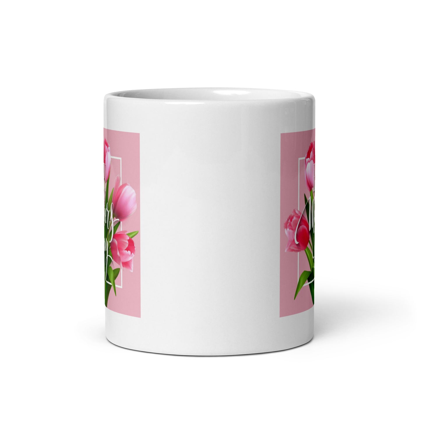 Happy Mothers Day White Glossy Coffee Mug
