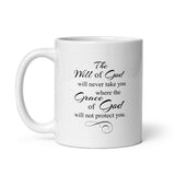 The Will of God White Glossy Mug