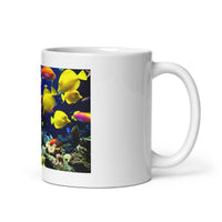 Aquarium Fish White Glossy Mug