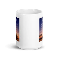 God Has Something for You White Glossy Mug