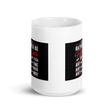 I Rather Be Fishing White Glossy Mug