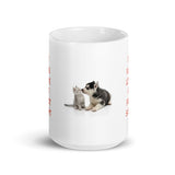 Love at First Sight Design White Glossy Mug