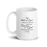 The Will of God White Glossy Mug