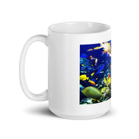 Aquarium Fish White Glossy Mug
