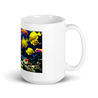 Aquarium Fish White Glossy Mug
