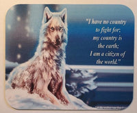 Wolf Design Mouse Pad